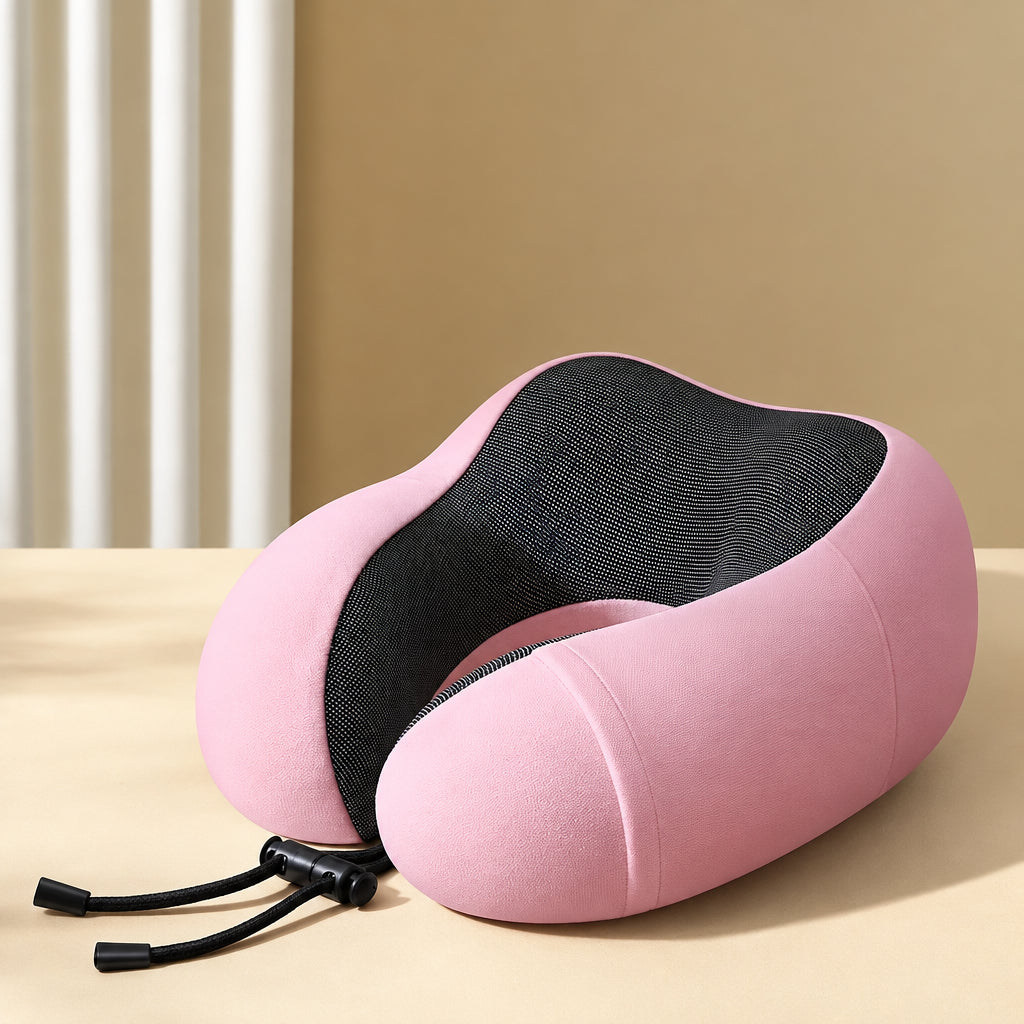 U-Shaped Memory Foam Travel Neck Pillow | Welloam