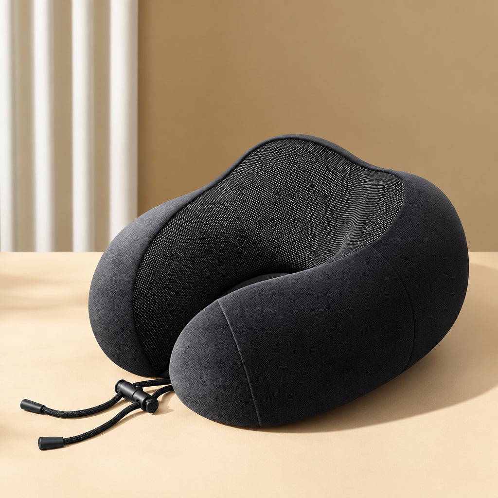 U-Shaped Memory Foam Travel Neck Pillow | Welloam