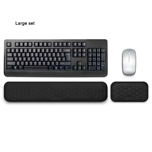 Memory Foam Keyboard Wrist Rest & Mouse Pad | Welloam