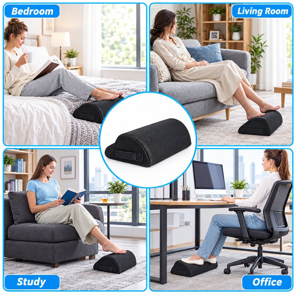 Memory Foam Desk Footrest