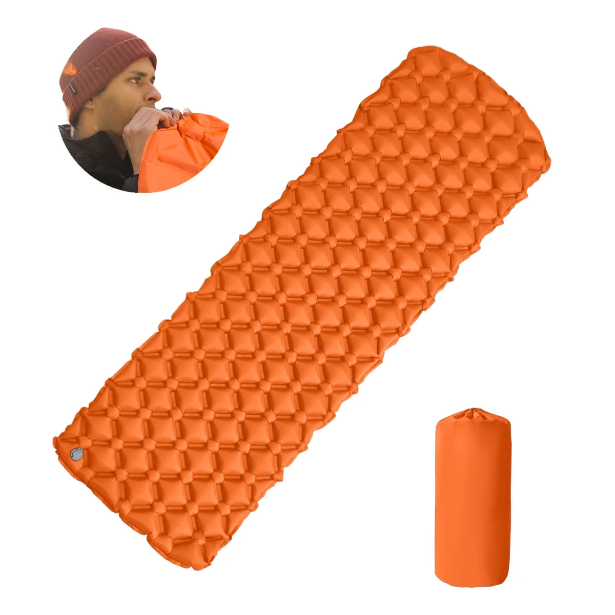 Inflatable Camping Sleeping Pad | Welloam