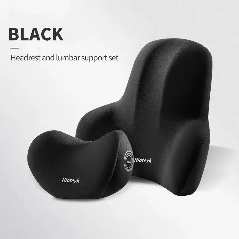Car Neck & Lumbar Support Set