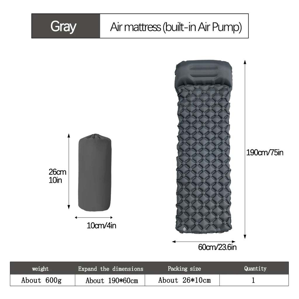 Inflatable Camping Sleeping Pad | Welloam