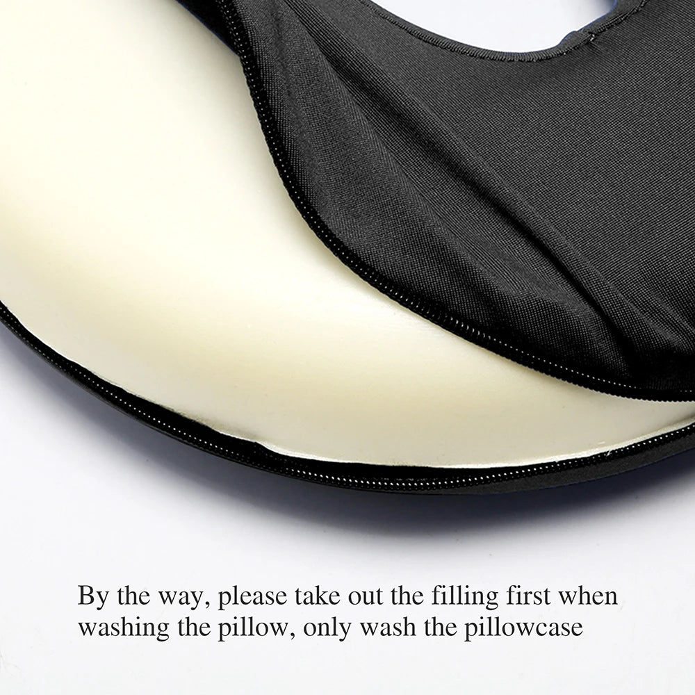 Memory Foam Ear-Hole Pillow for Side Sleepers | Welloam