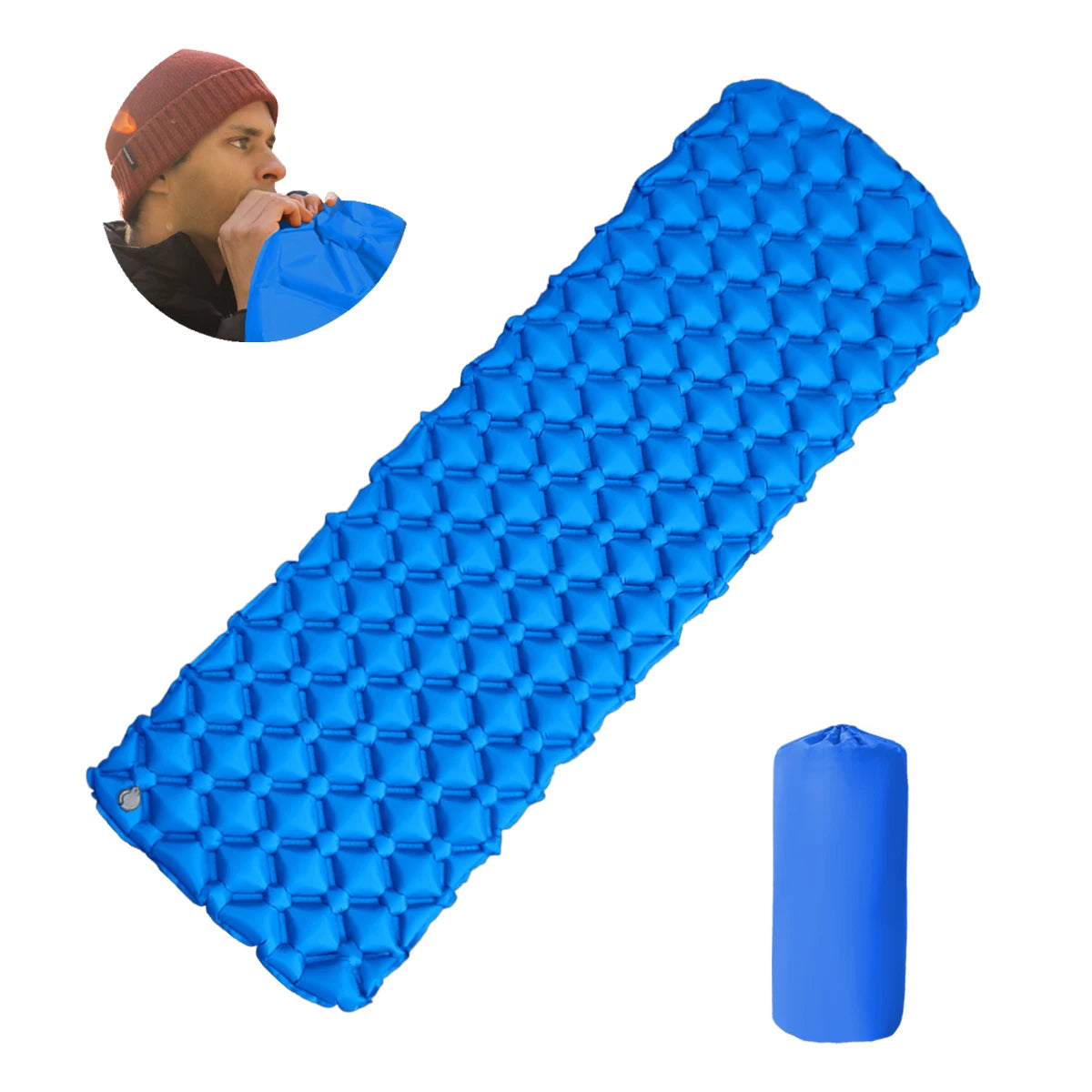 Inflatable Camping Sleeping Pad | Welloam
