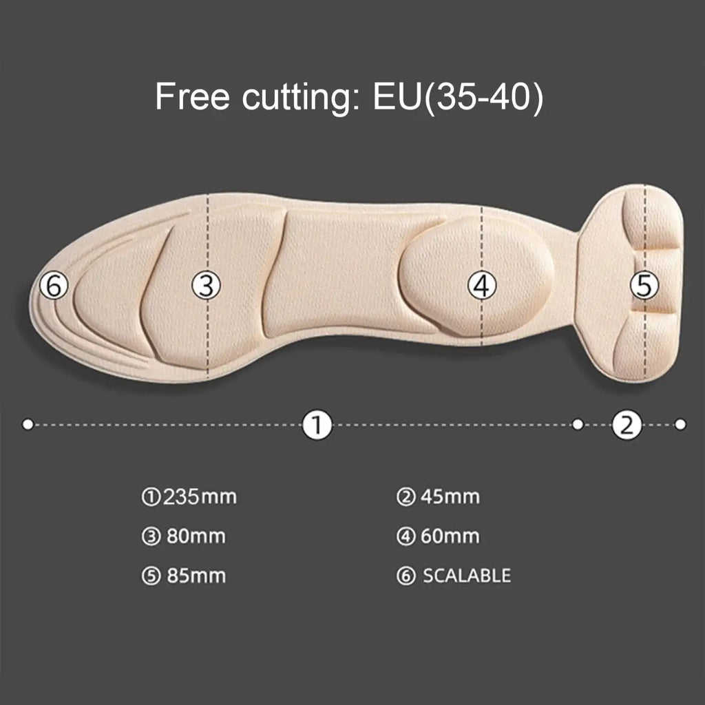 Memory Foam High-Heel Insoles | Welloam