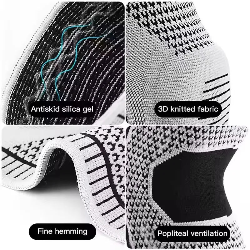 Silicone-Grip Knee Support