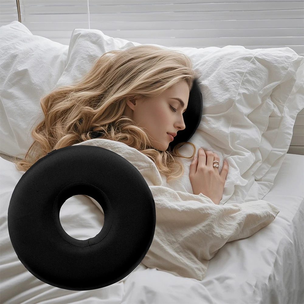 Memory Foam Ear-Hole Pillow for Side Sleepers | Welloam