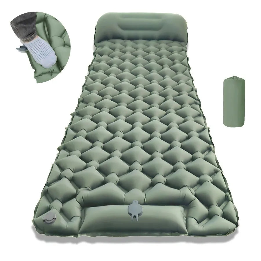 Inflatable Camping Sleeping Pad | Welloam