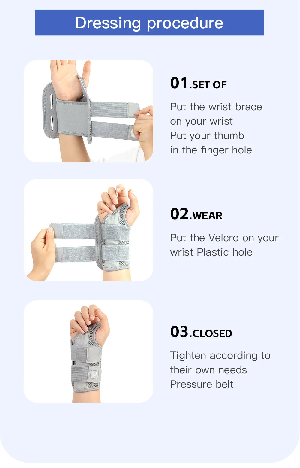 Adjustable Wrist Support Brace