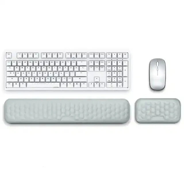 Memory Foam Keyboard Wrist Rest & Mouse Pad | Welloam