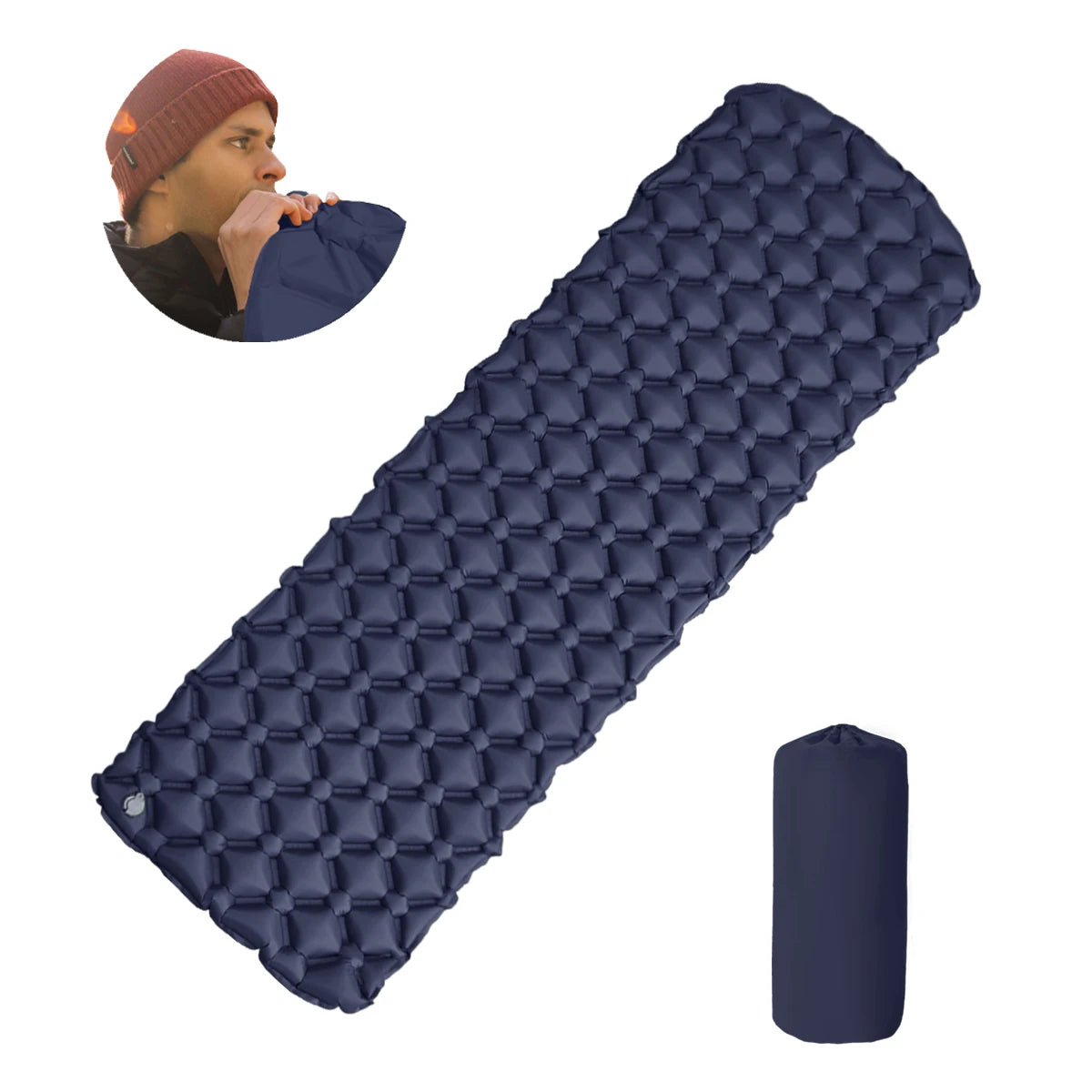 Inflatable Camping Sleeping Pad | Welloam