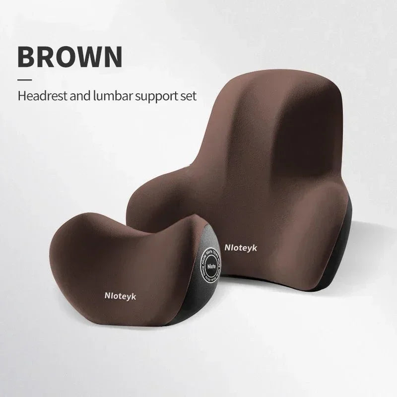 Car Neck & Lumbar Support Set