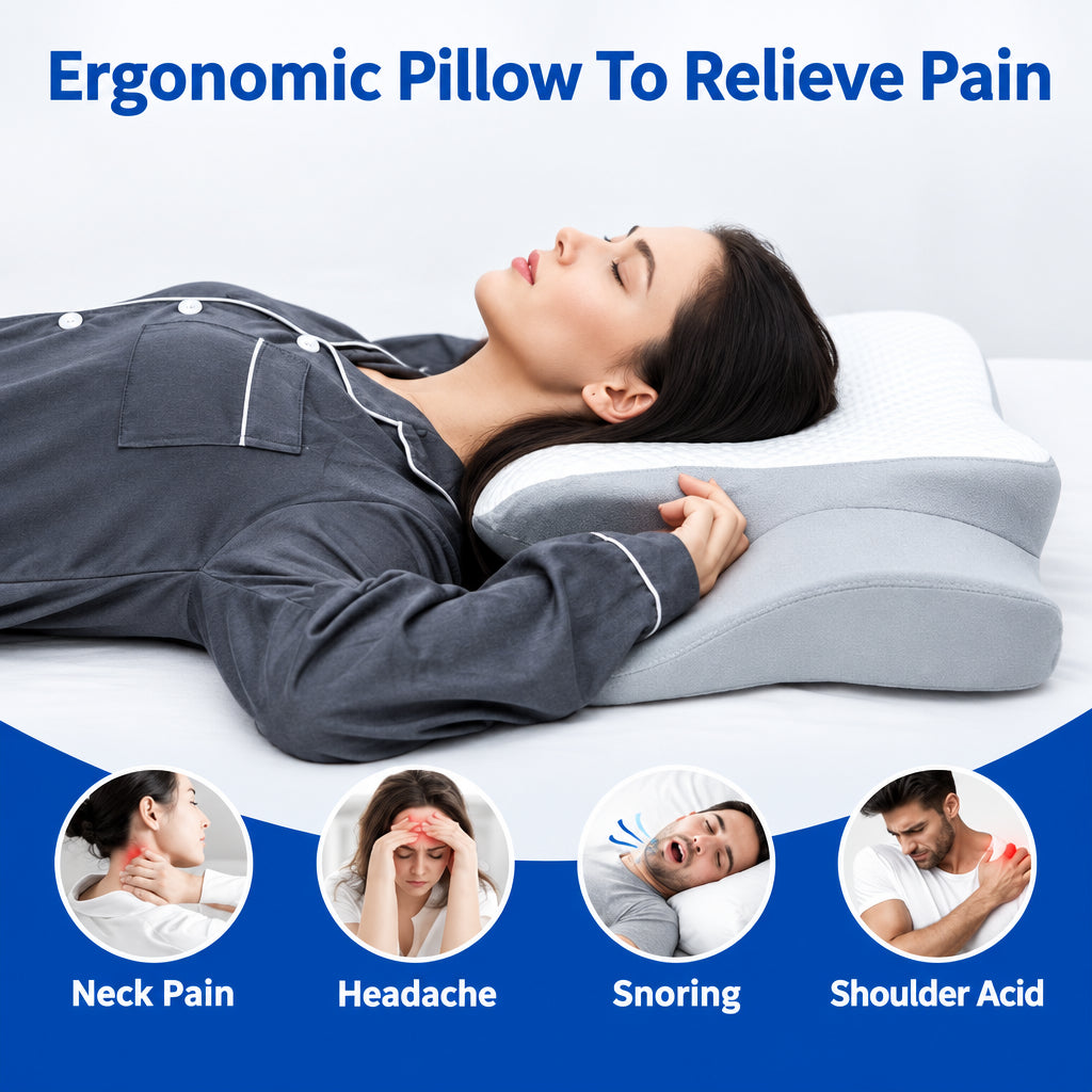 Contoured Butterfly Sleep Pillow