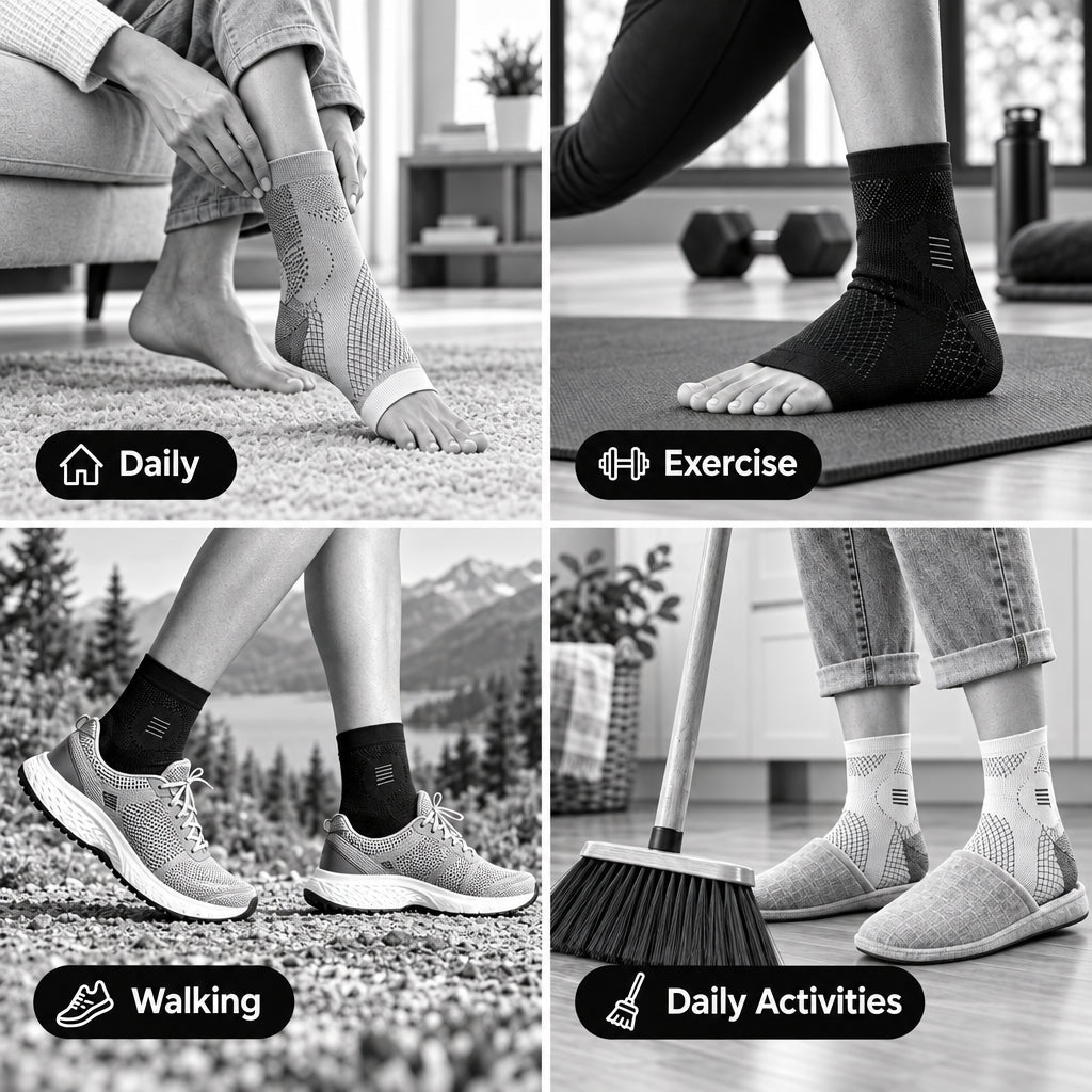 Ankle Compression Sleeves